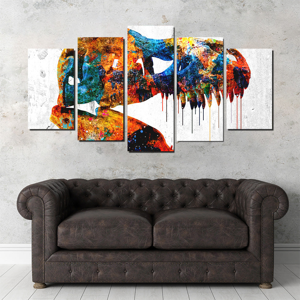 T-Rex Skull Wall Art