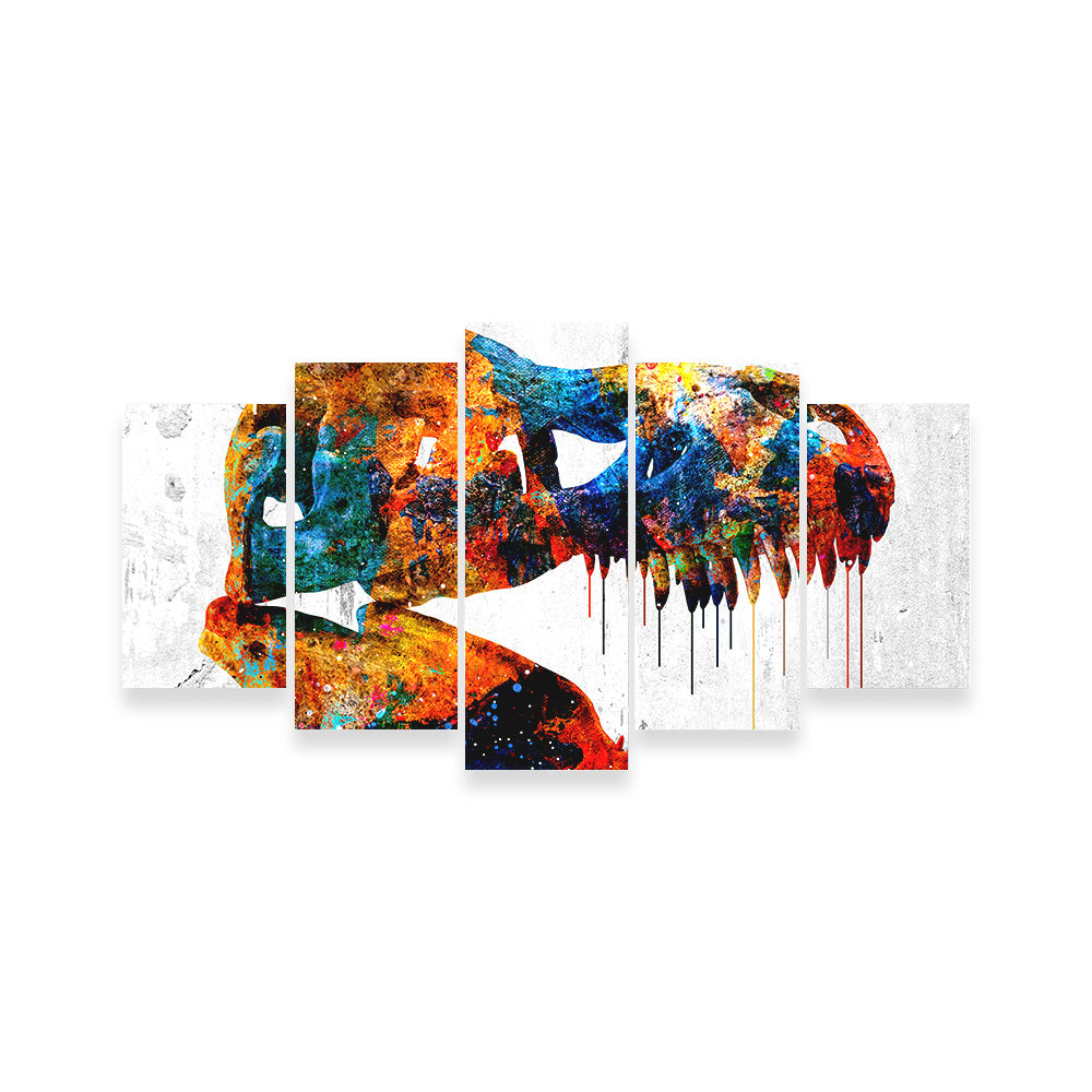 T-Rex Skull Wall Art