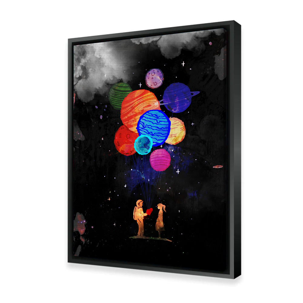 Space Love Wall Art