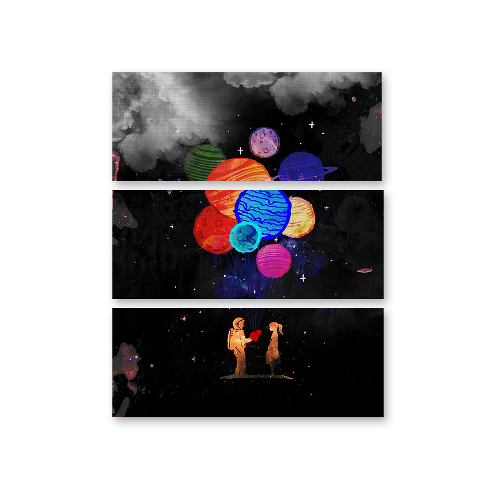 Space Love Wall Art