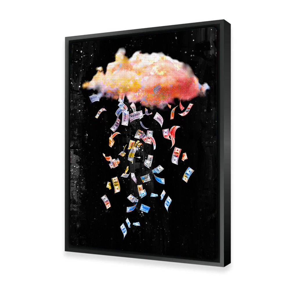 Falling Dollars Wall Art