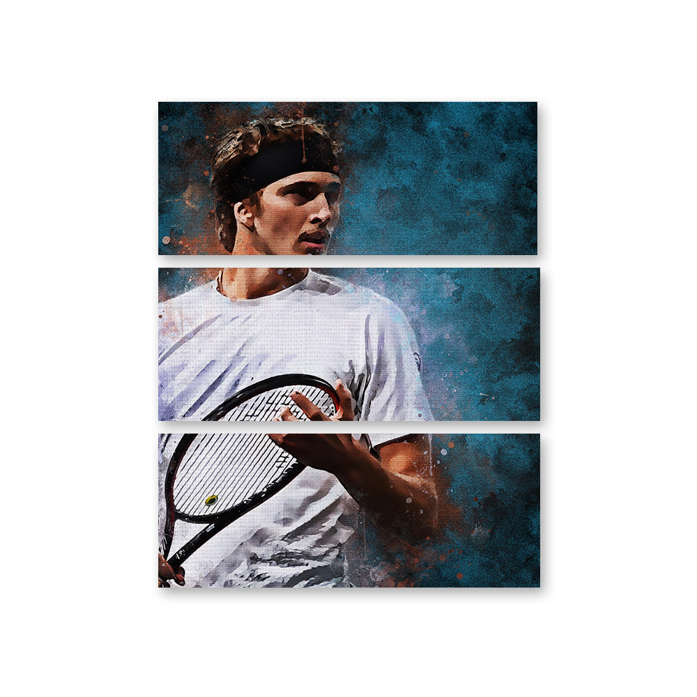 Alexander Zverev Painting Wall Art