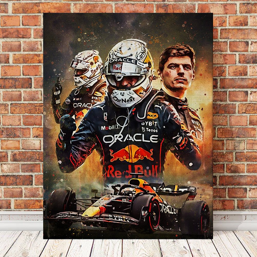 Max Verstappen F1 Wall Art