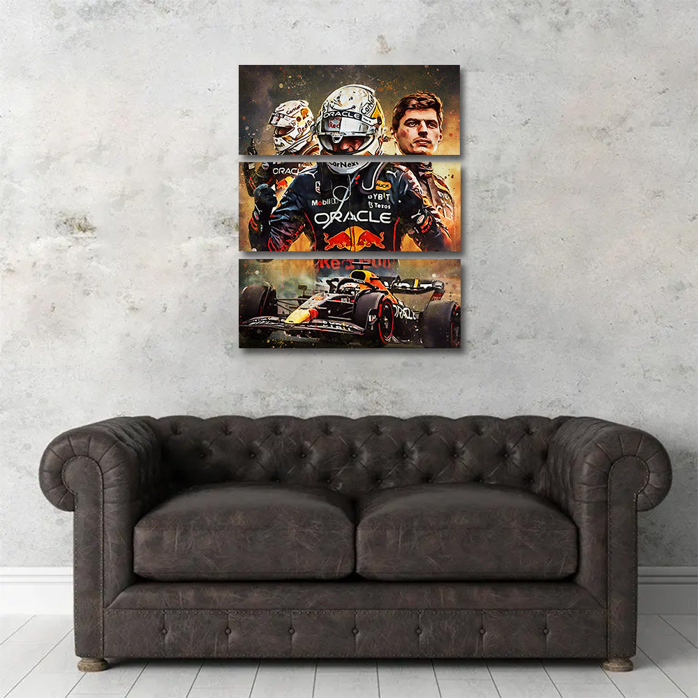 Max Verstappen F1 Wall Art