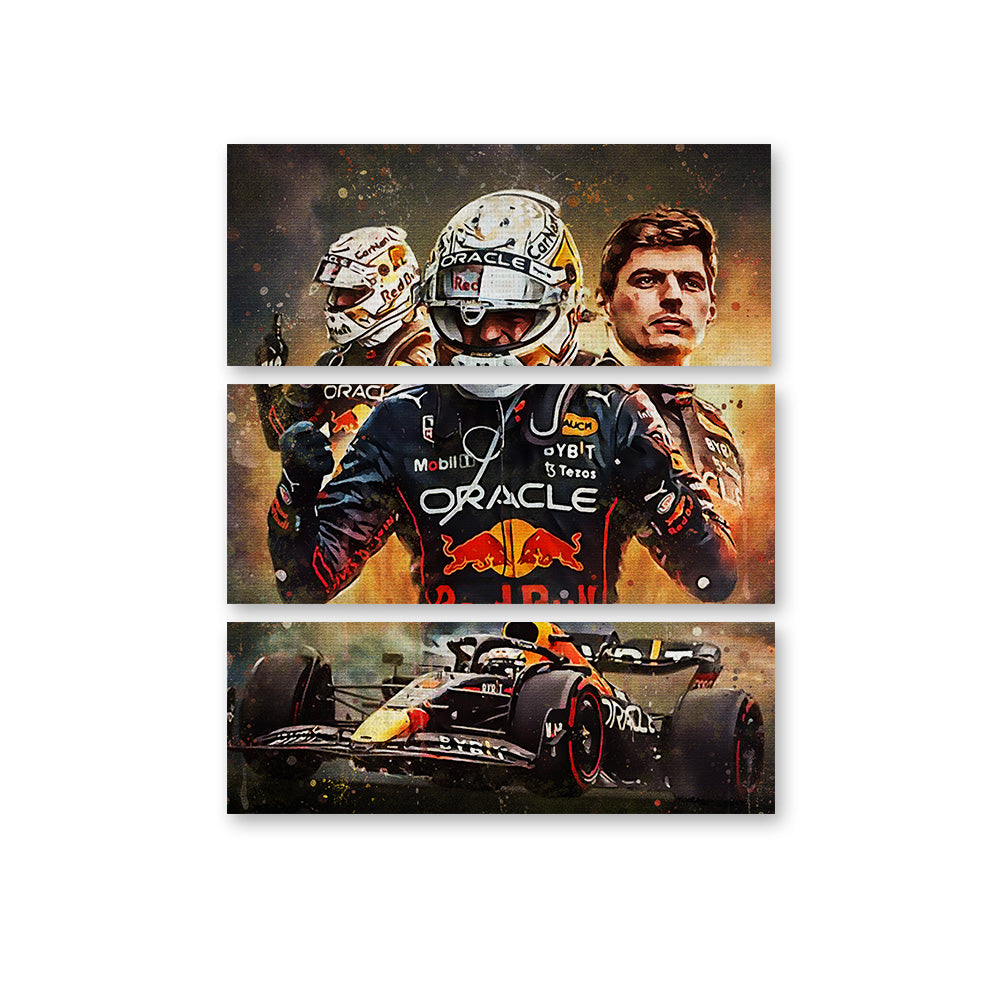 Max Verstappen F1 Wall Art