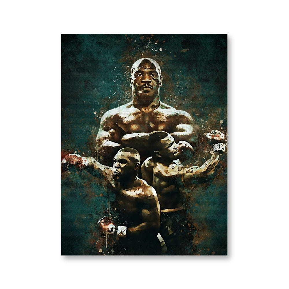 Mike Tyson Painting Wall Art