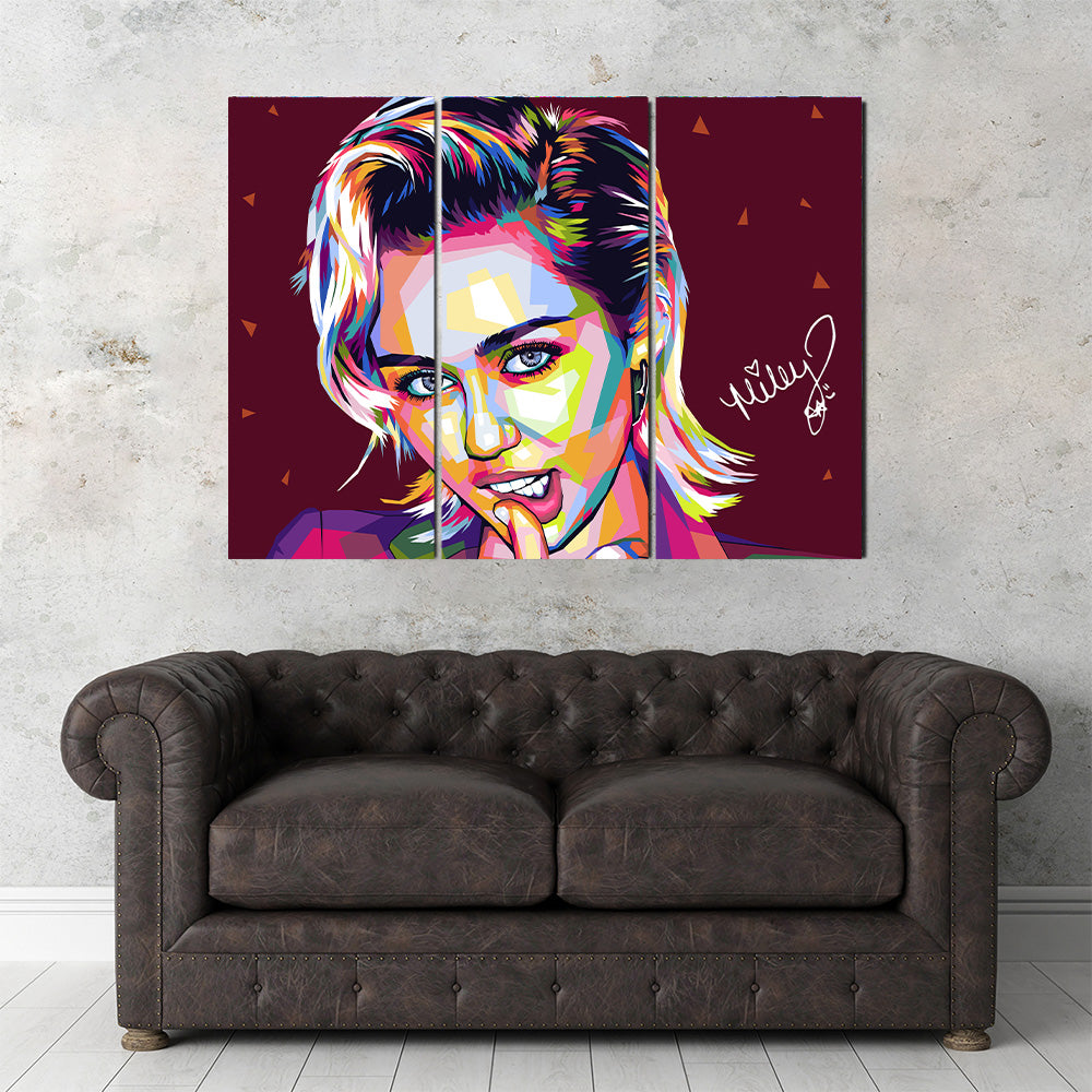 Miley Wall Art