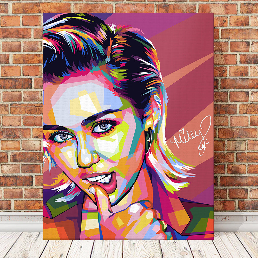 Miley Cyrus Colorful