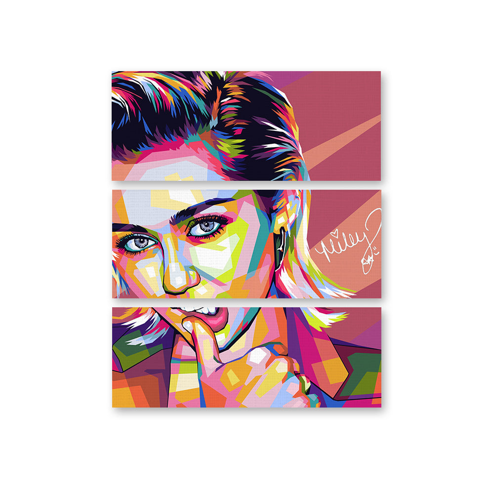 Miley Cyrus Colorful