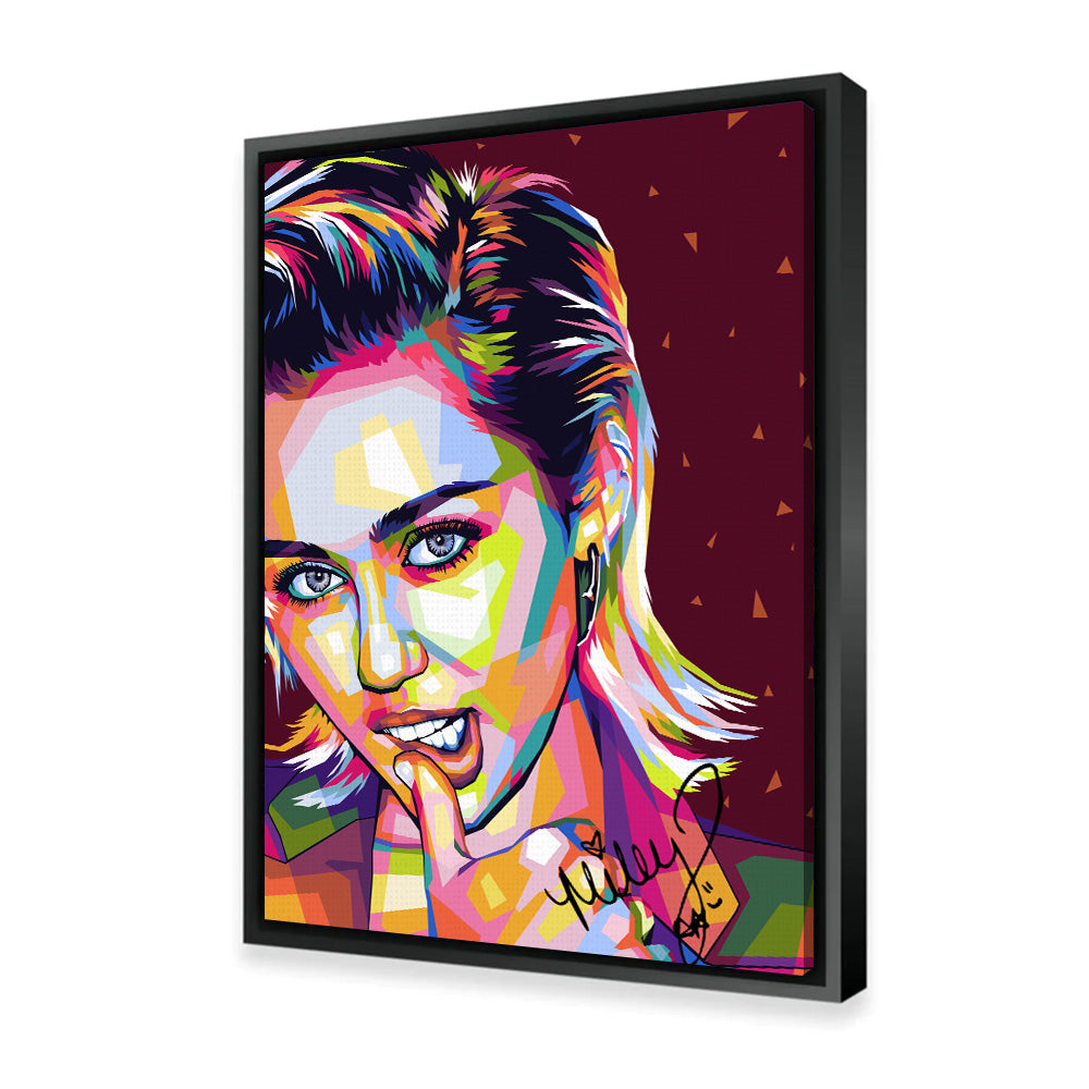 Miley Portrait Wall Art