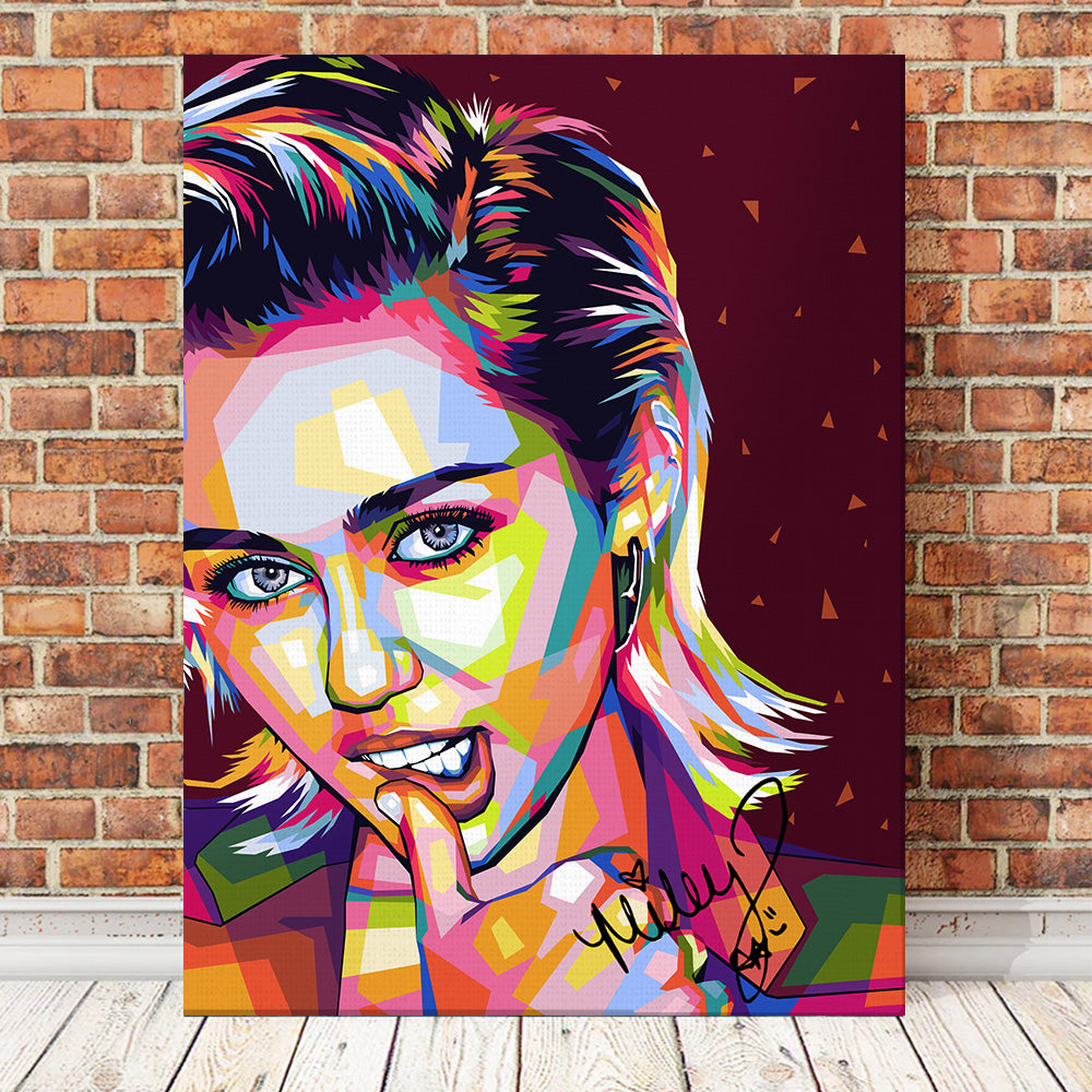 Miley Portrait Wall Art
