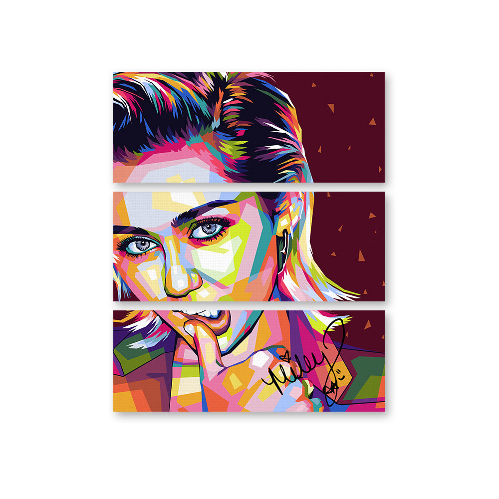 Miley Portrait Wall Art