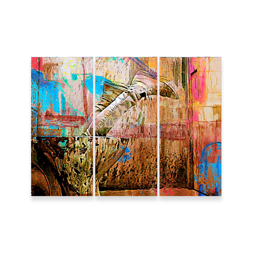 Trainspotting Potty Wall Art