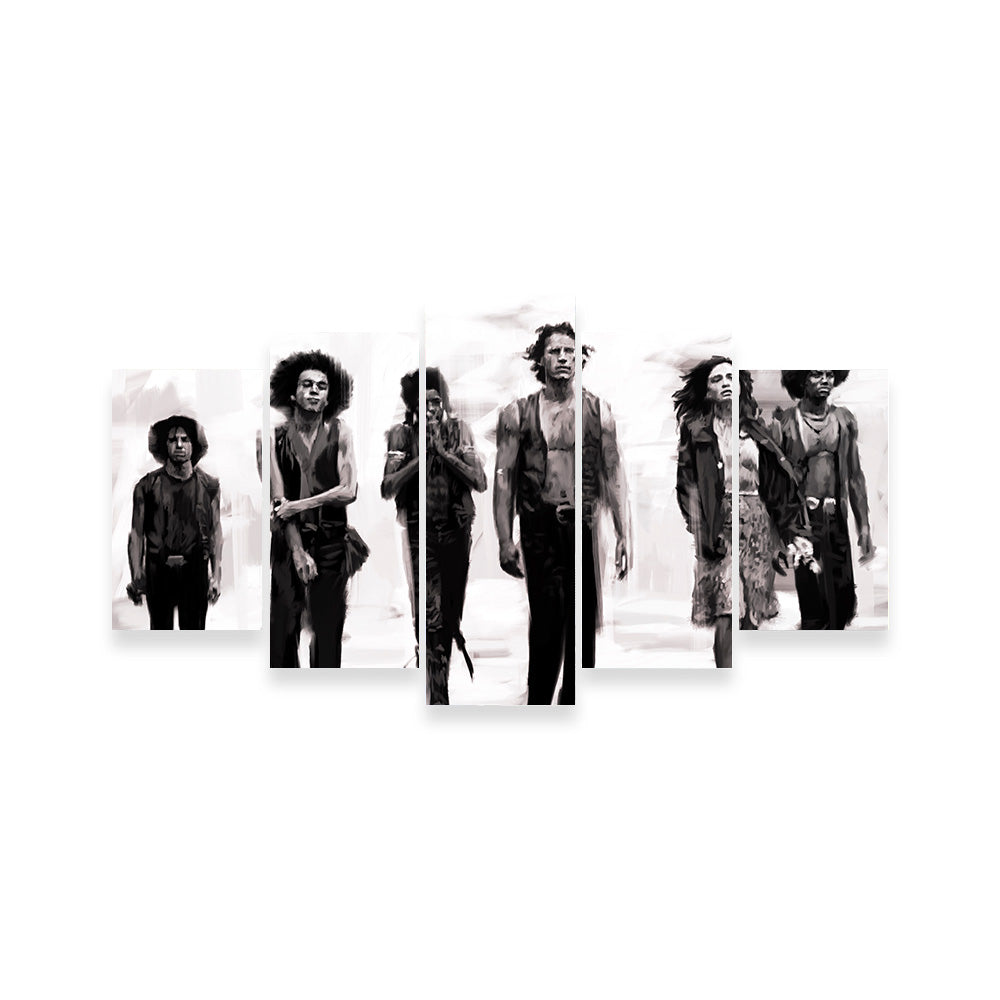 The Warriors Sketch Wall Art