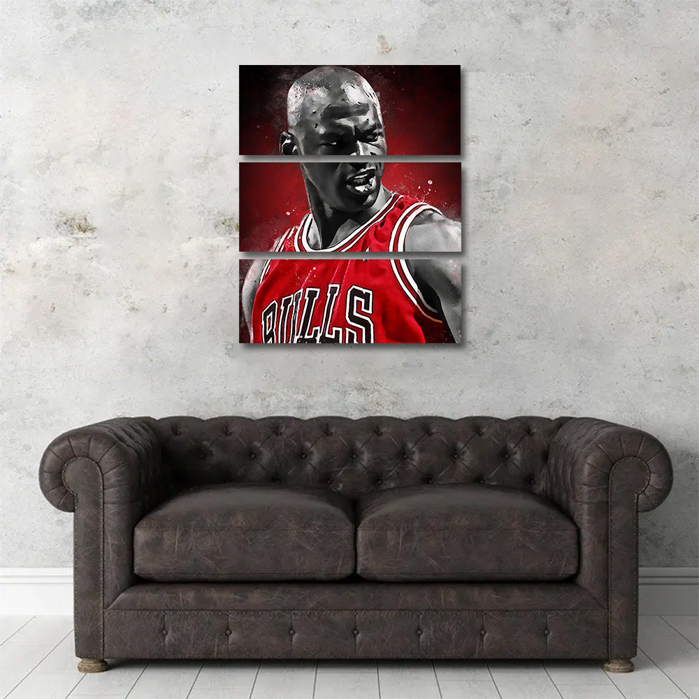 Michael Jordan Painting Wall Art