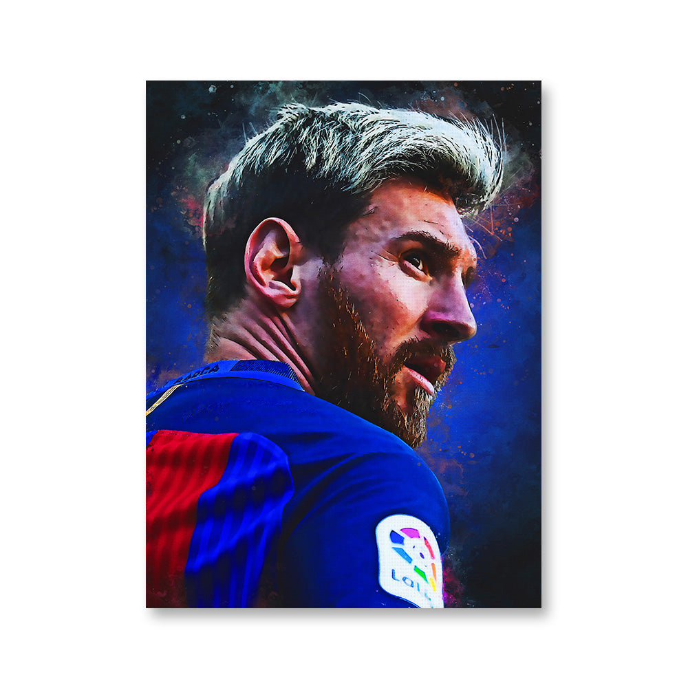 Lionel Messi Painting Wall Art