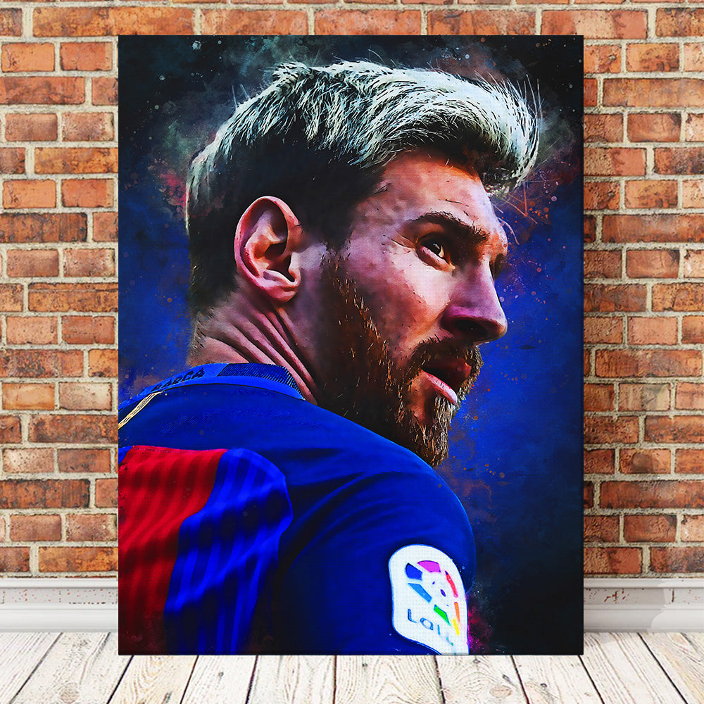 Lionel Messi Painting Wall Art