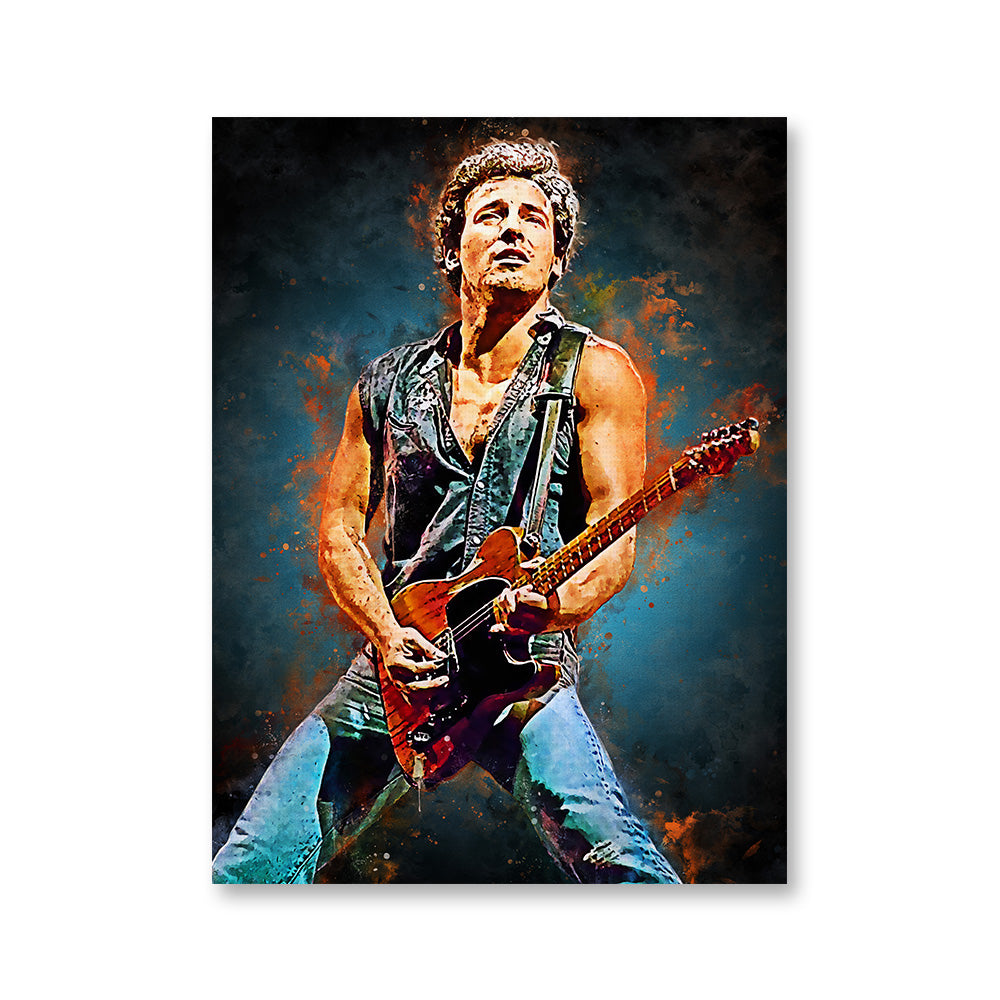 Bruce Springsteen Young Wall Art