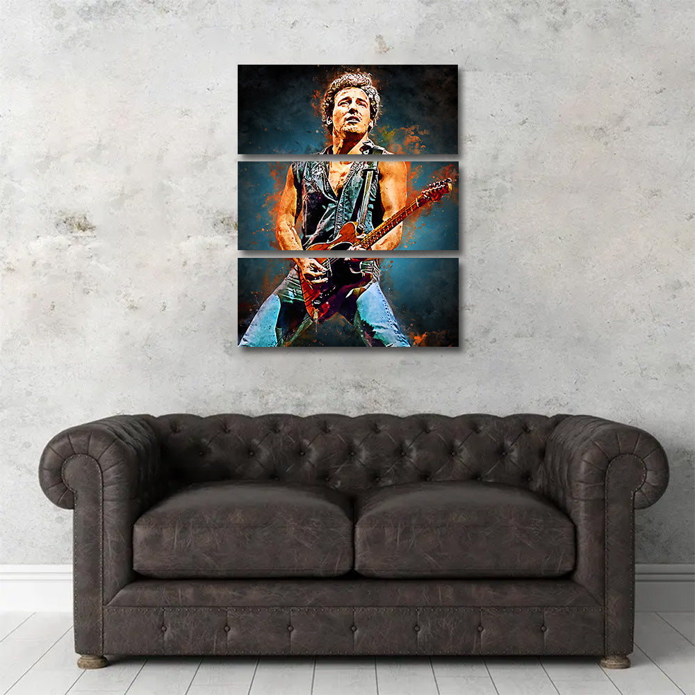 Bruce Springsteen Young Wall Art