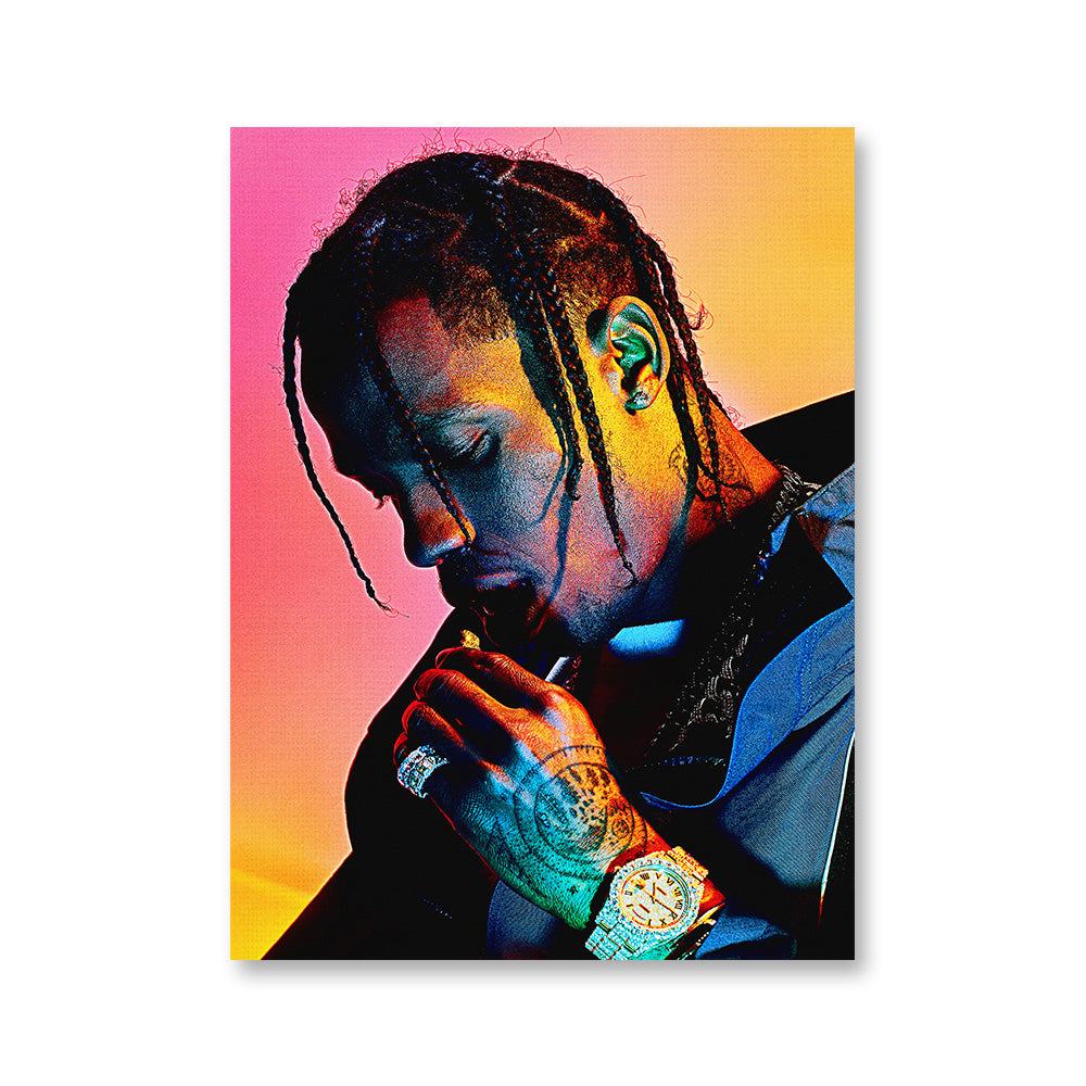 Travis Scott Blush Wall Art