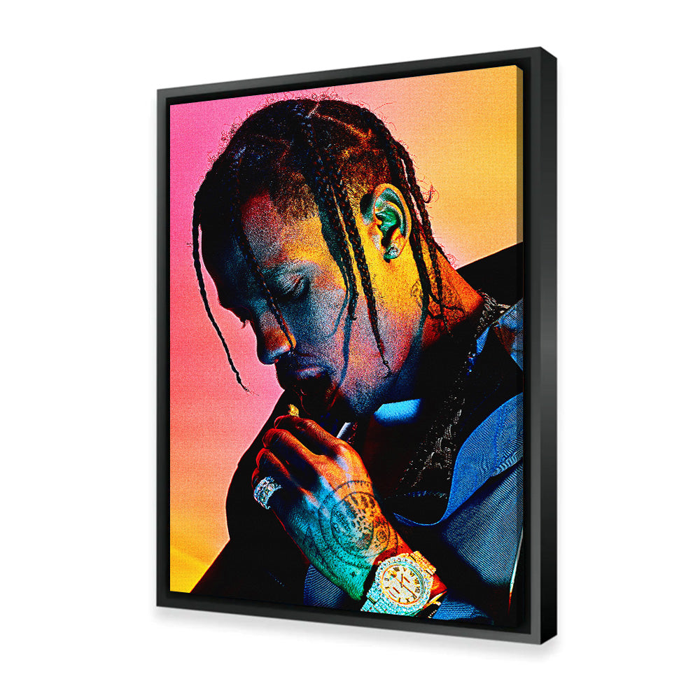 Travis Scott Blush Wall Art