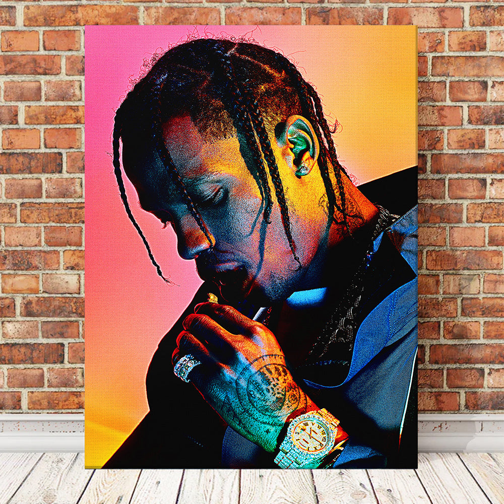 Travis Scott Blush Wall Art