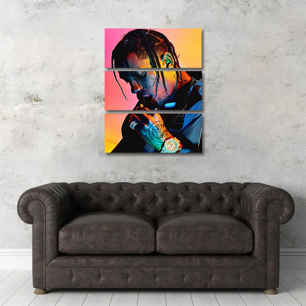 Travis Scott Blush Wall Art
