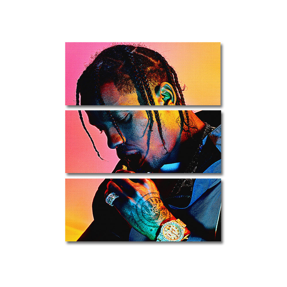 Travis Scott Blush Wall Art
