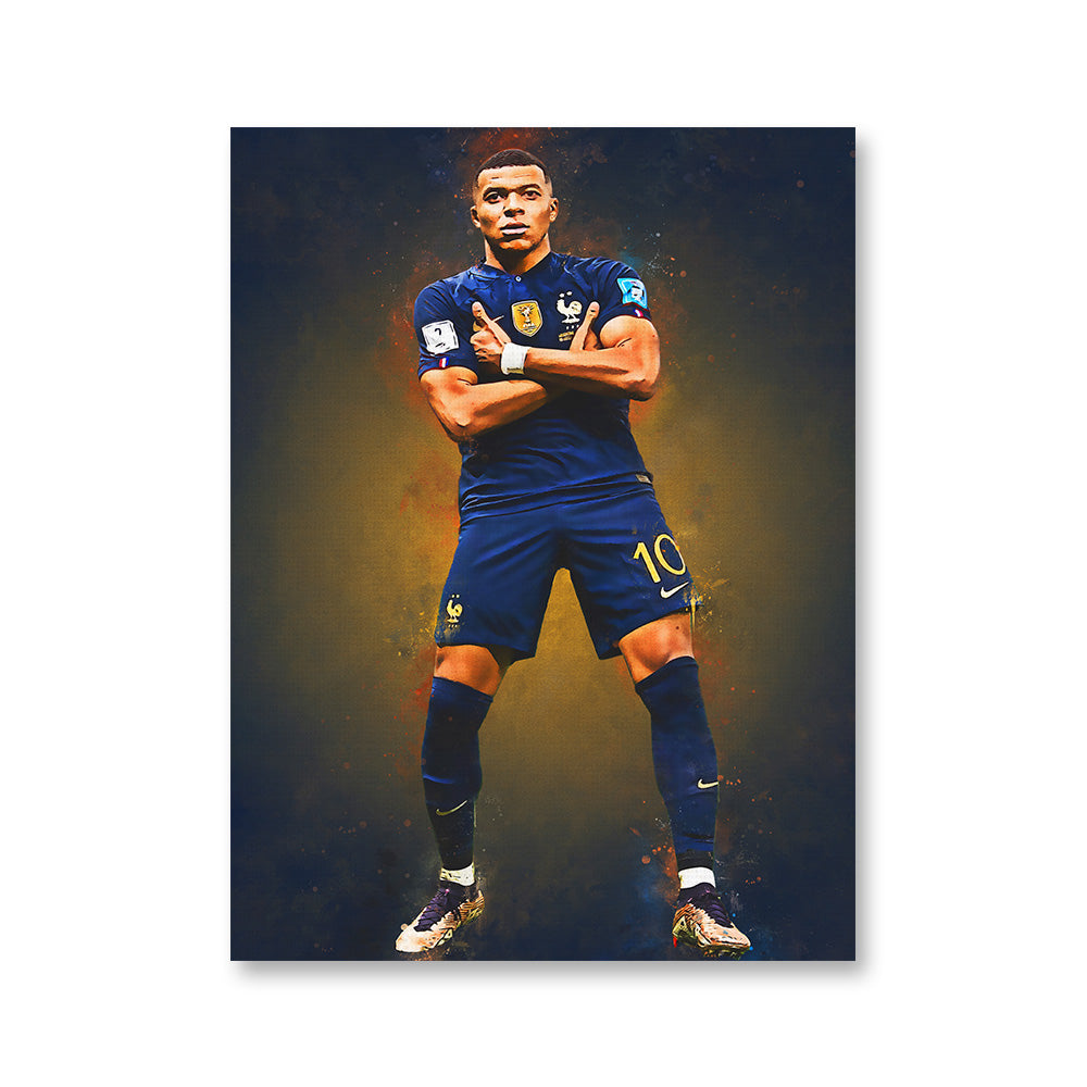 Kylian Mbappé Wall Art