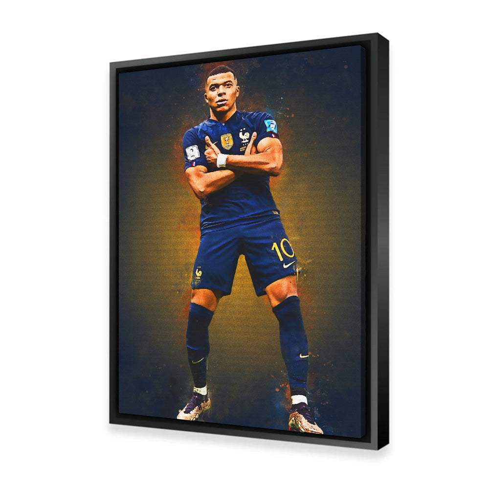 Kylian Mbappé Wall Art