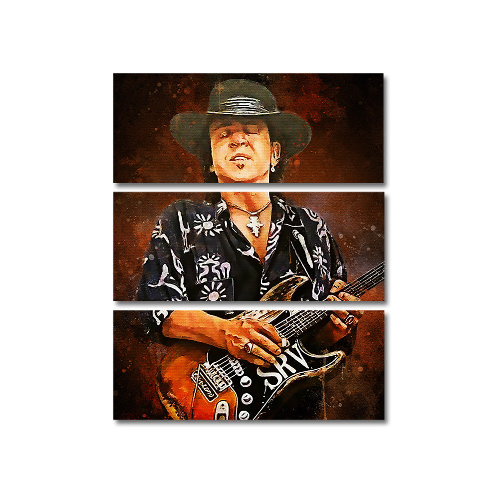 Stevie Ray Vaughan Painting Wall Art