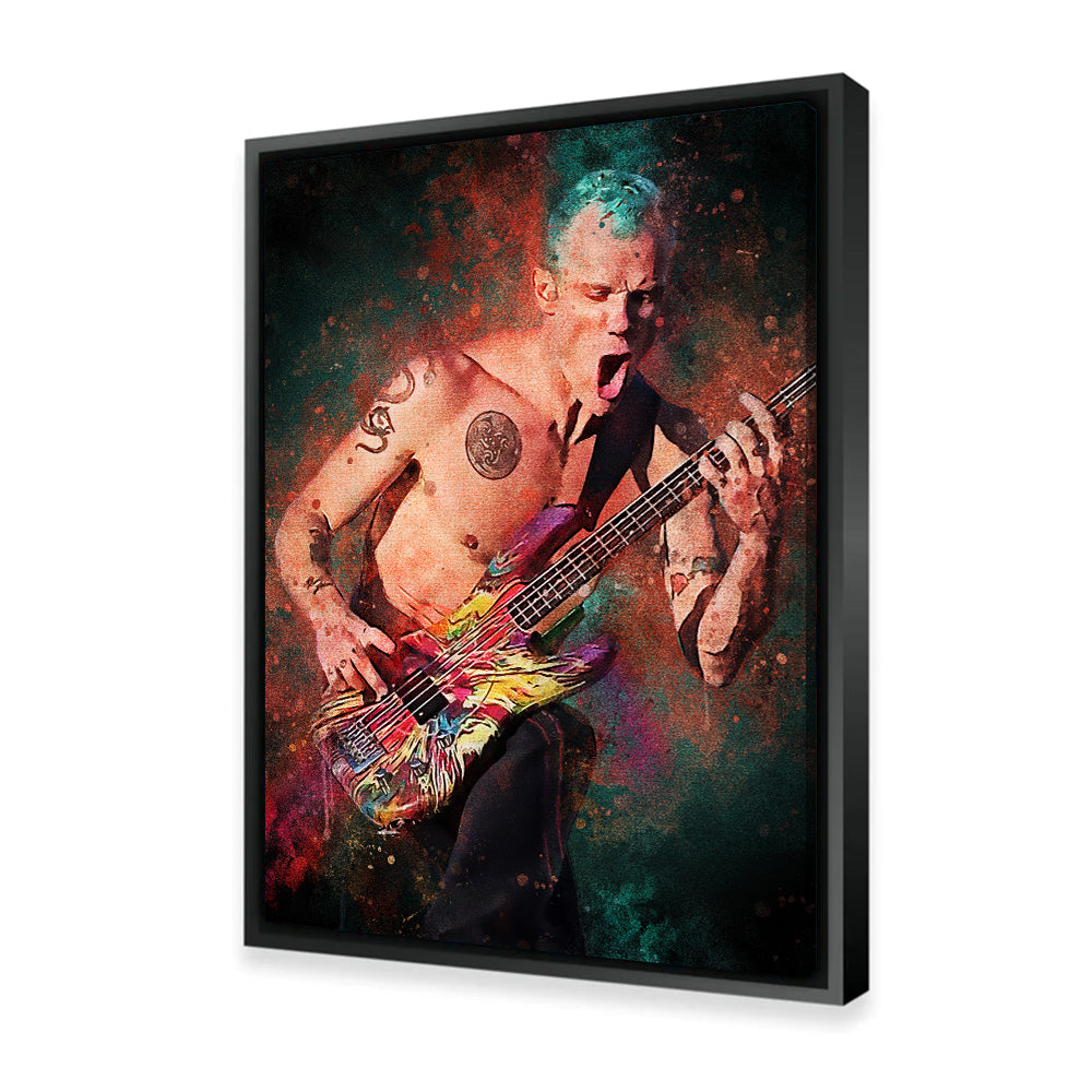 Flea Guitarist Wall Art