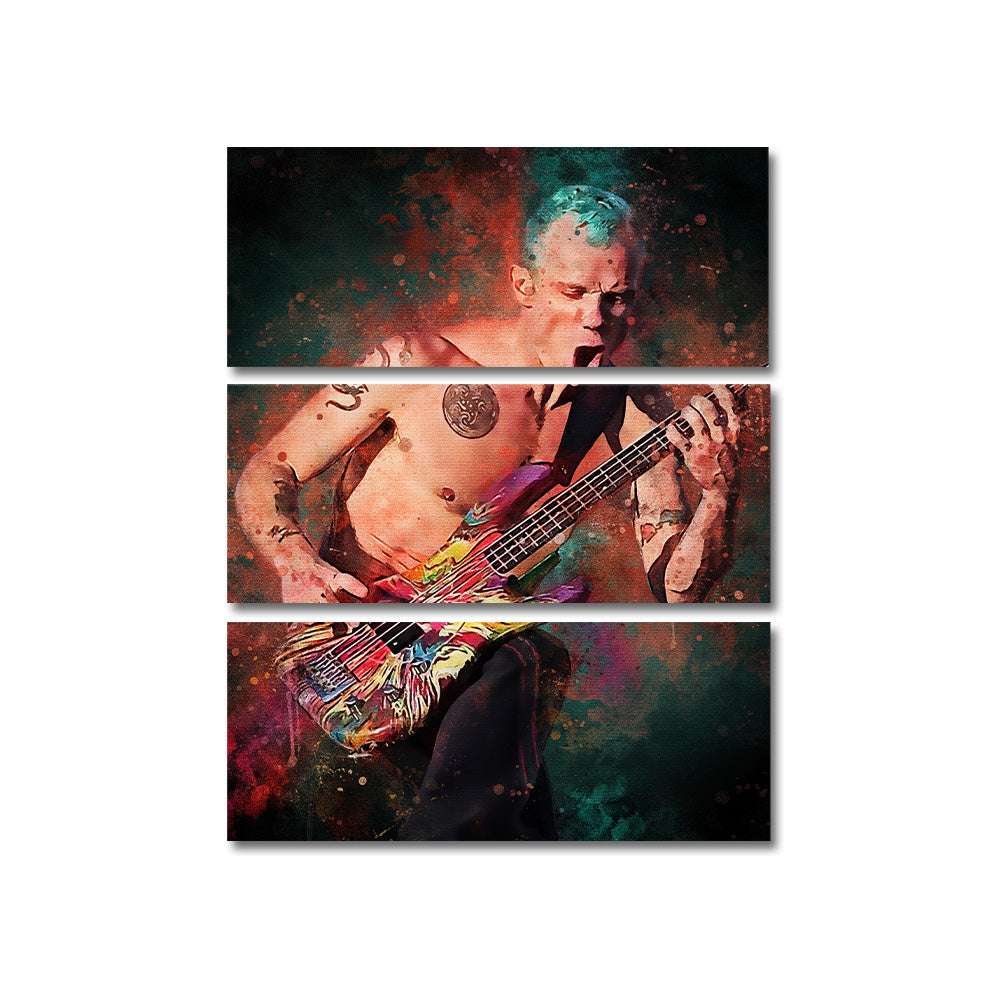 Flea Guitarist Wall Art