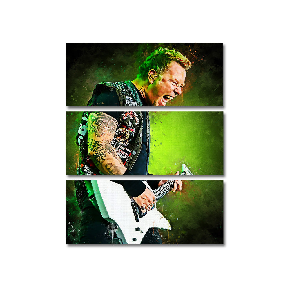 James Hetfield Painting Wall Art