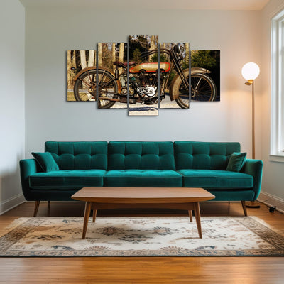 AUTO-MOCKUP ROOM | 1920's Harley Davidson
