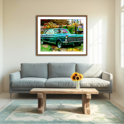 AUTO-MOCKUP ROOM | 1965 Mercury Comet Wall Art
