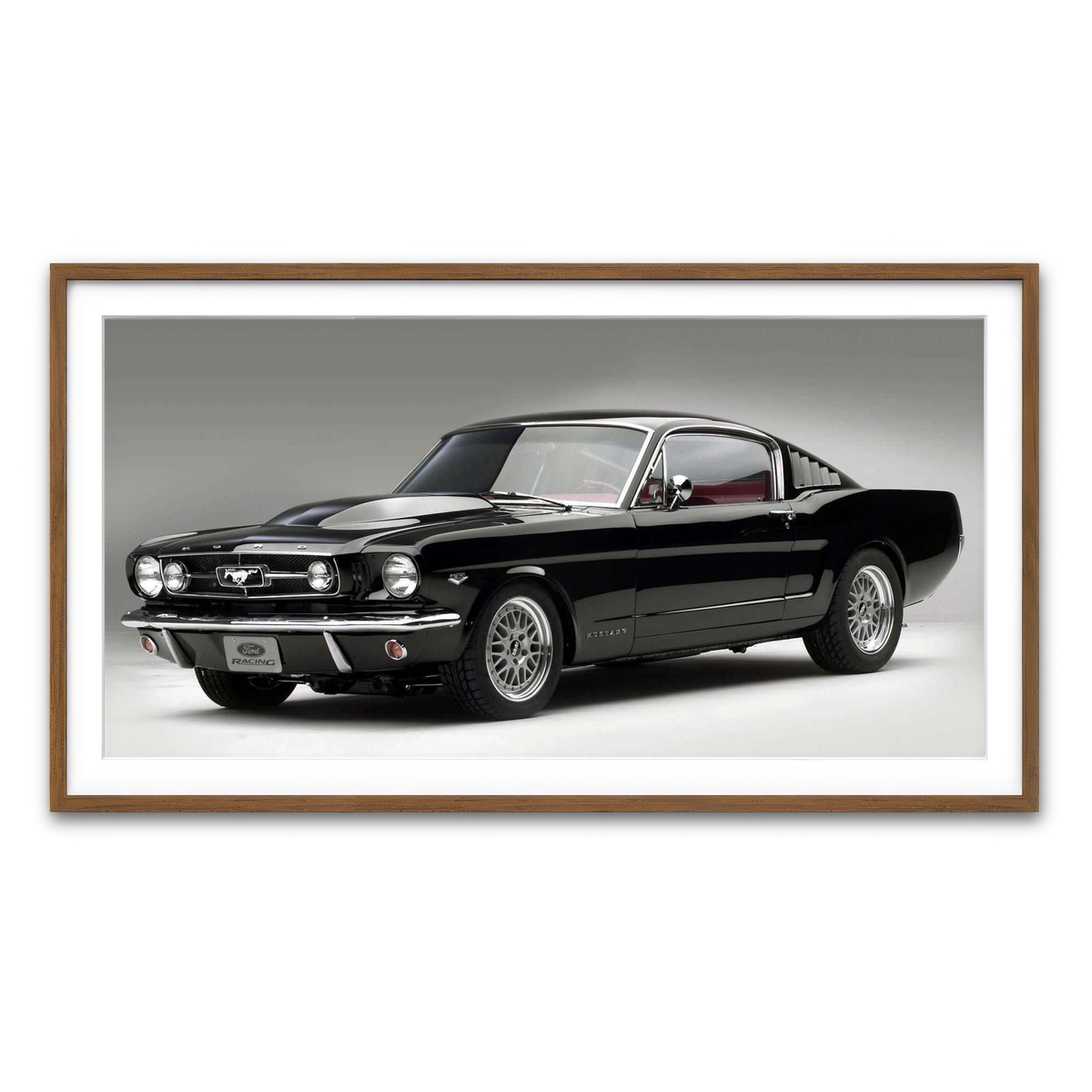 Framed Print 2x1 Walnut