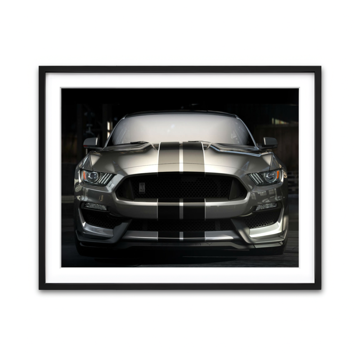 Framed Print 4x3 Black