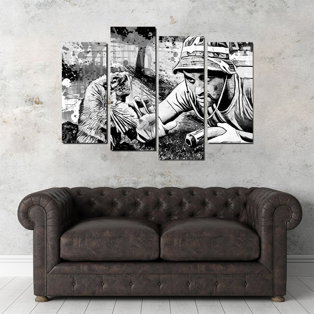 Caddyshack Grayscale Wall Art