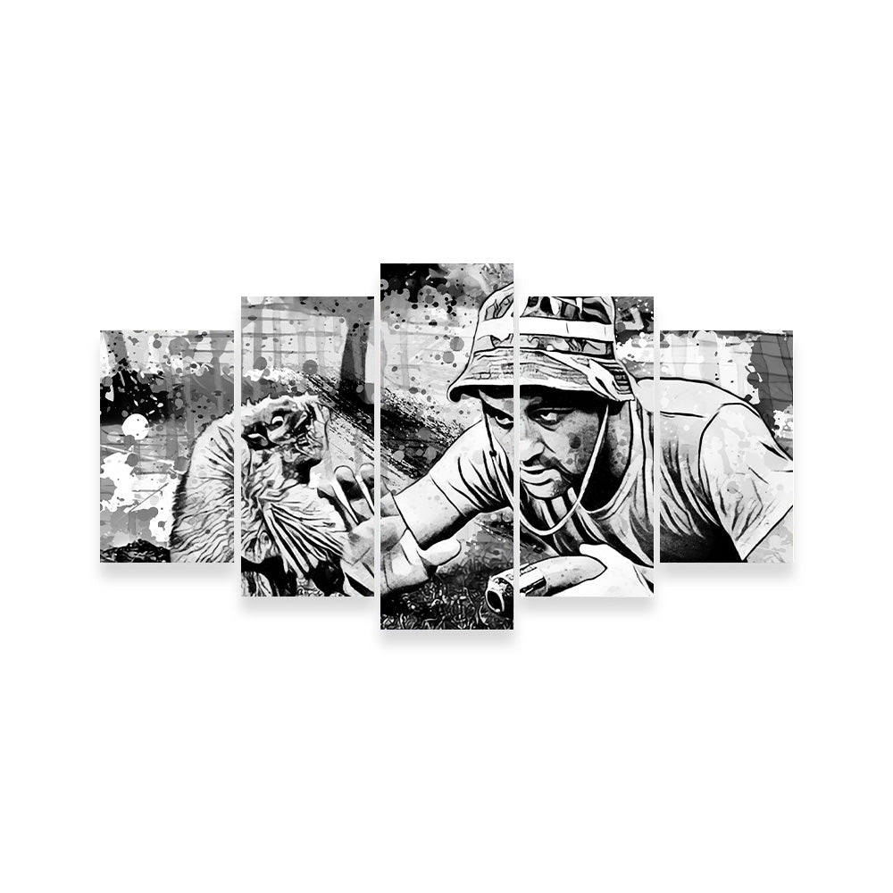 Caddyshack Grayscale Wall Art