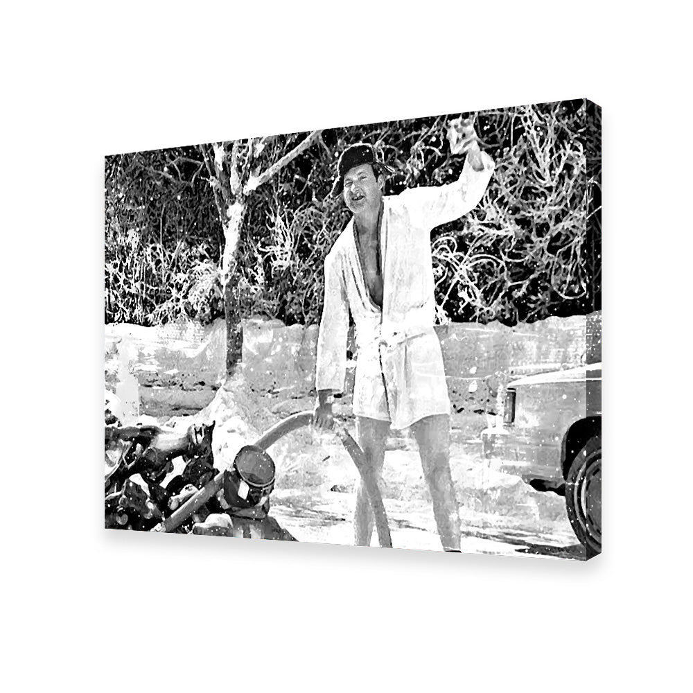 Cousin Eddie Grayscale Wall Art