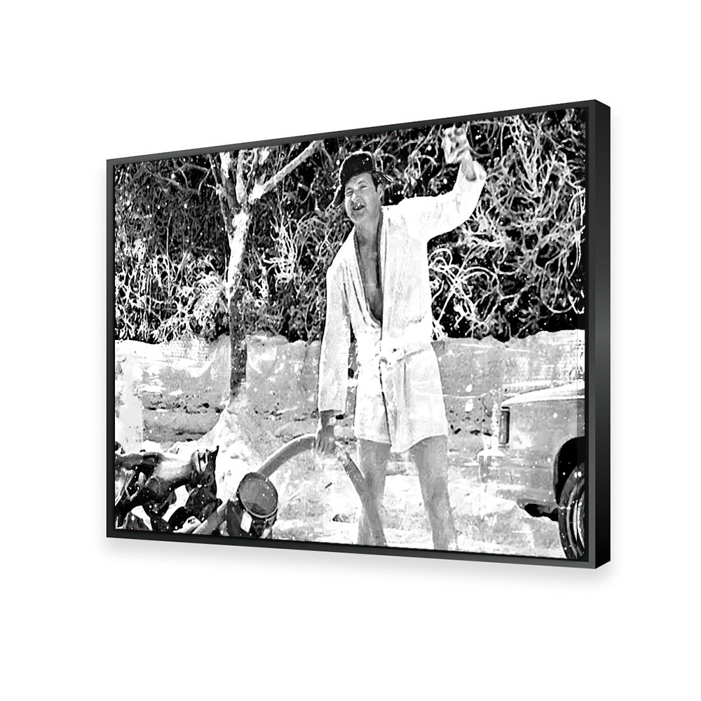 Cousin Eddie Grayscale Wall Art