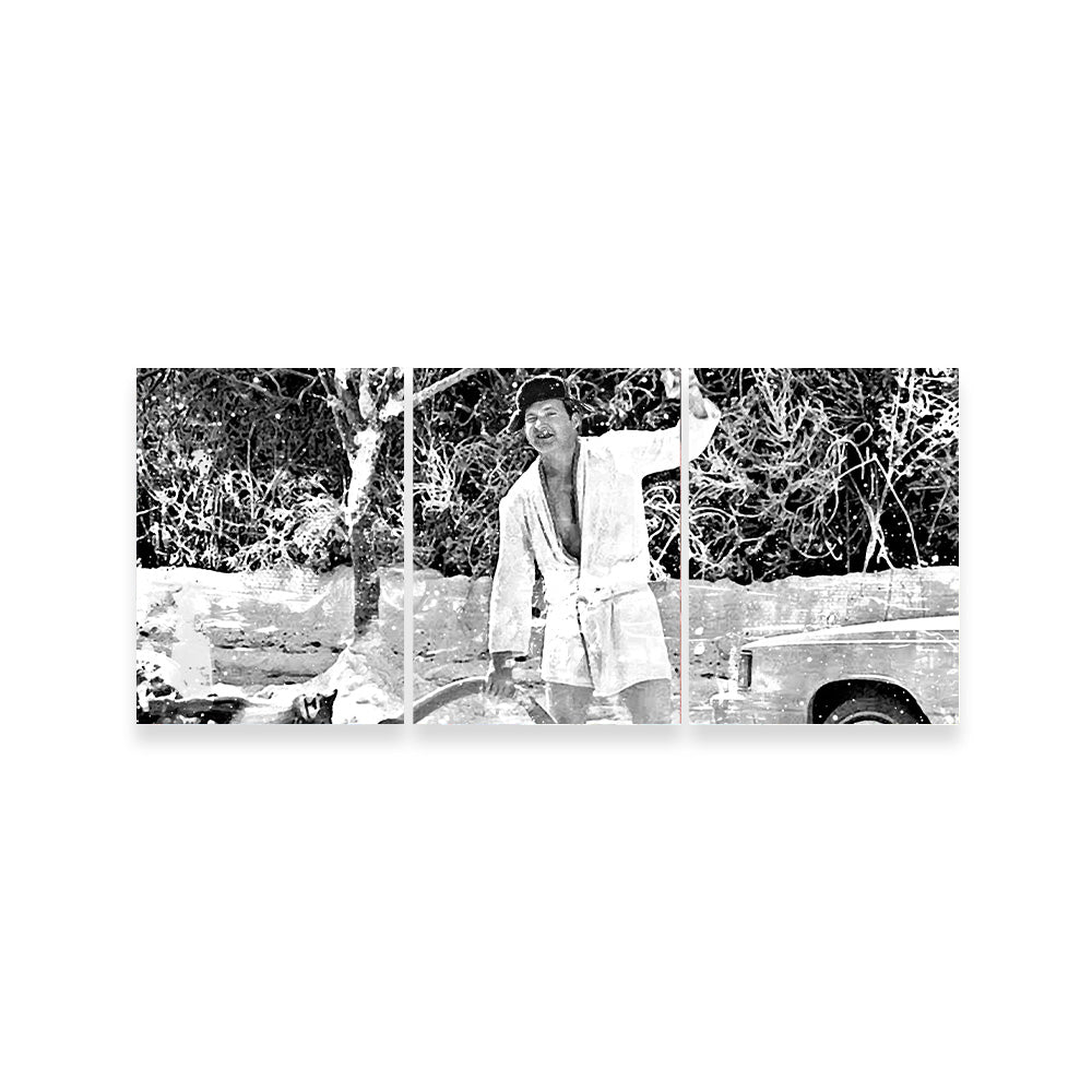 Cousin Eddie Grayscale Wall Art