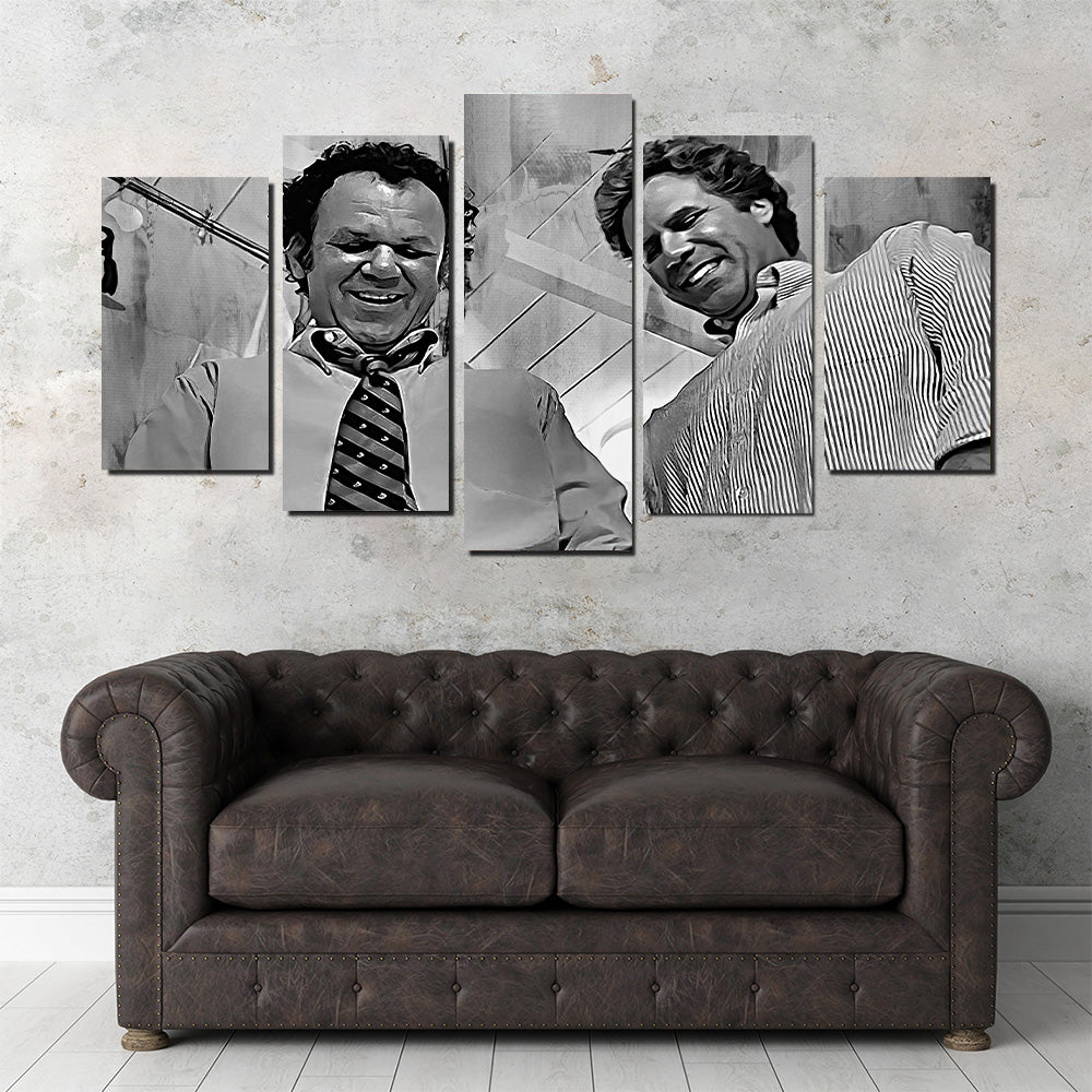 Step Brothers - Crossing Streams Grayscale