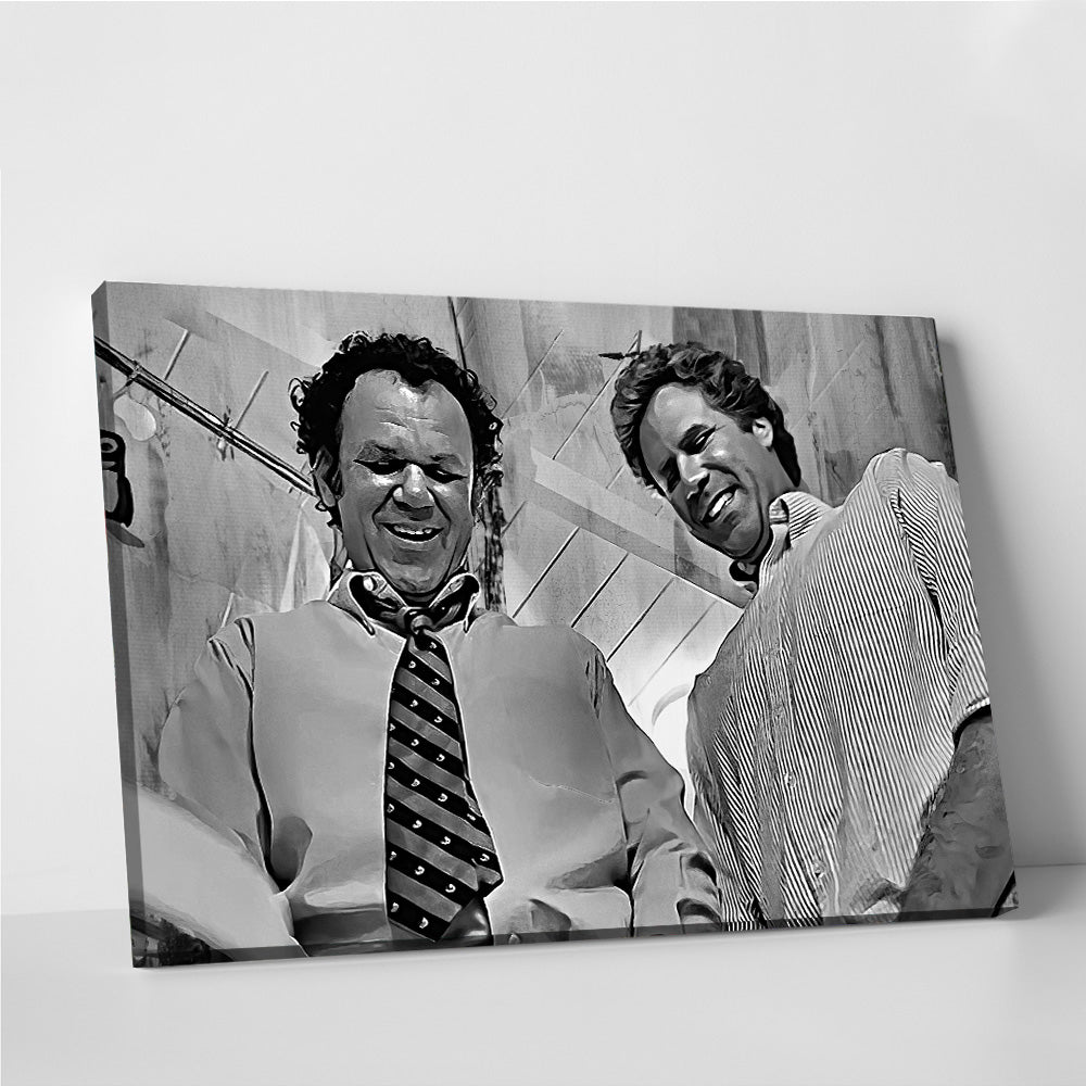 Step Brothers - Crossing Streams Grayscale