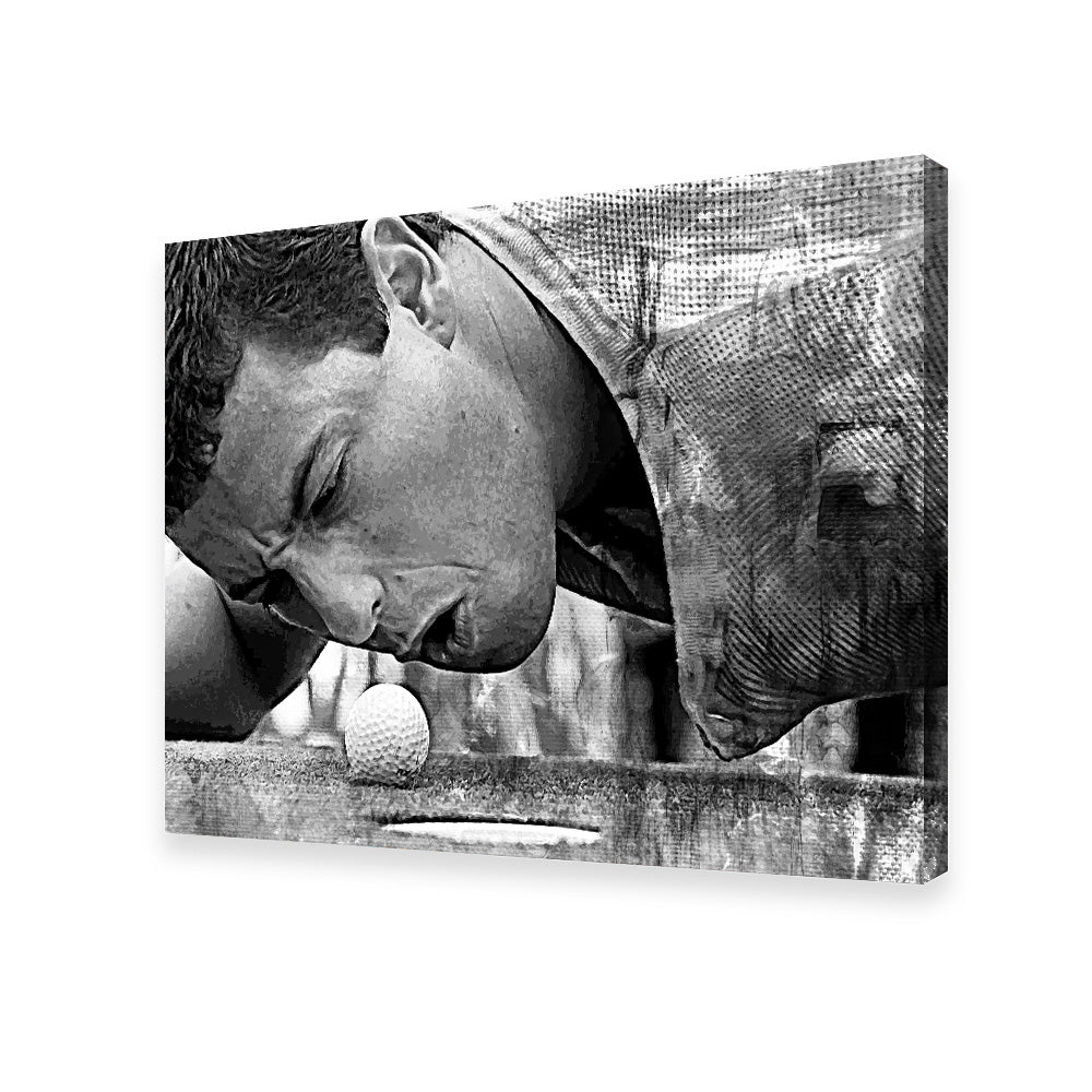 Happy Gilmore Grayscale Wall Art