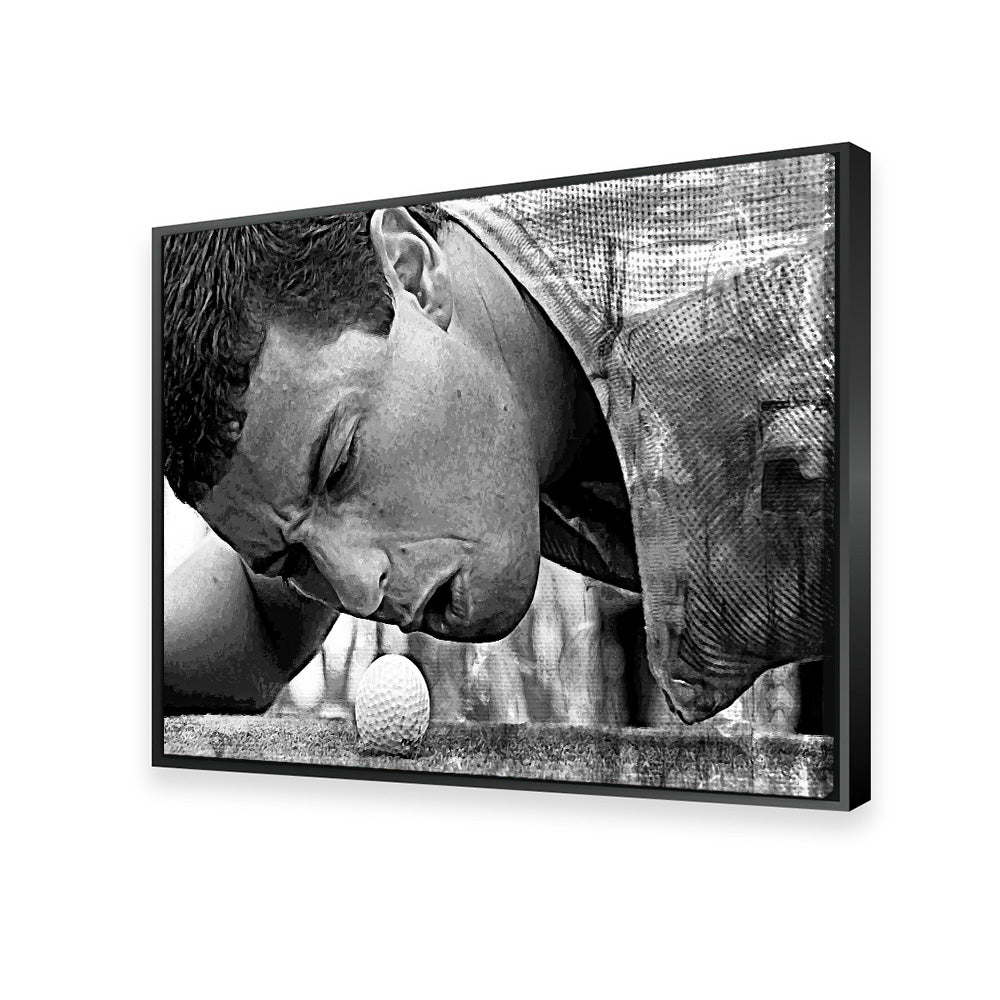 Happy Gilmore Grayscale Wall Art