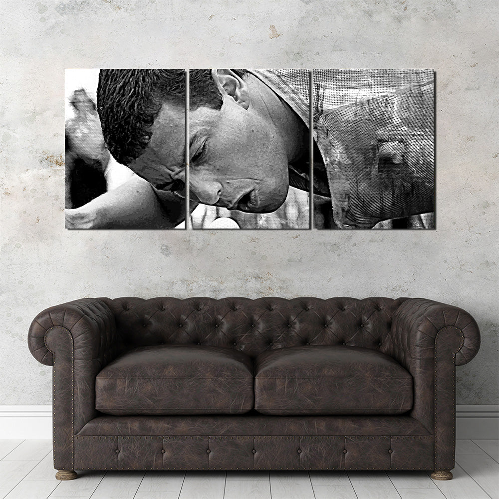 Happy Gilmore Grayscale Wall Art
