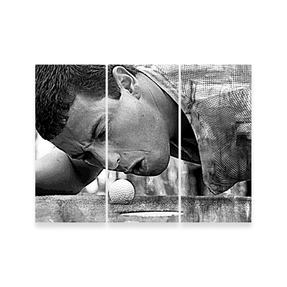 Happy Gilmore Grayscale Wall Art
