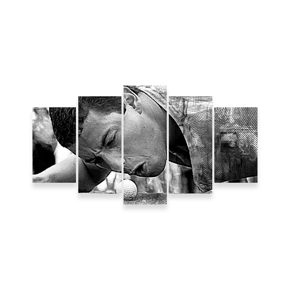 Happy Gilmore Grayscale Wall Art